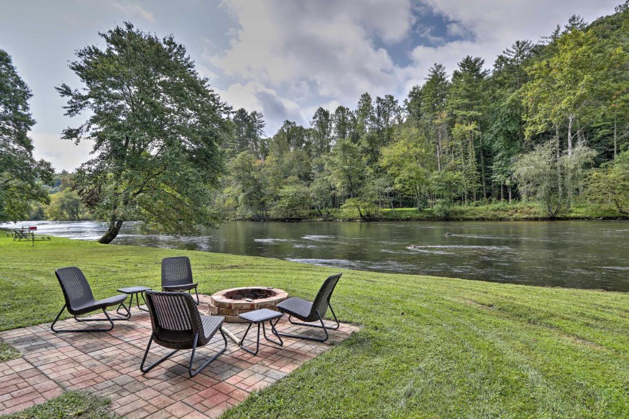 Rivers Edge - Ultimate Riverfront Getaway Hayesville Экстерьер фото
