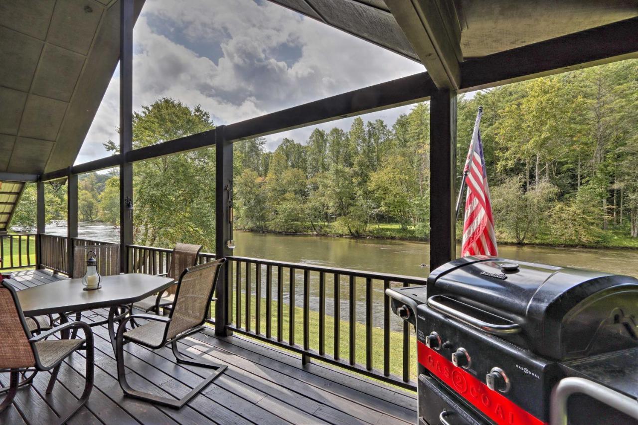 Rivers Edge - Ultimate Riverfront Getaway Hayesville Экстерьер фото